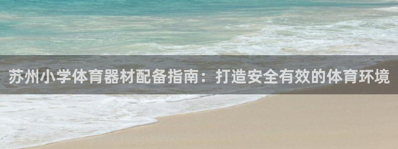 耀世天下：苏州小学体育器材配备指南：打造安全有效的体